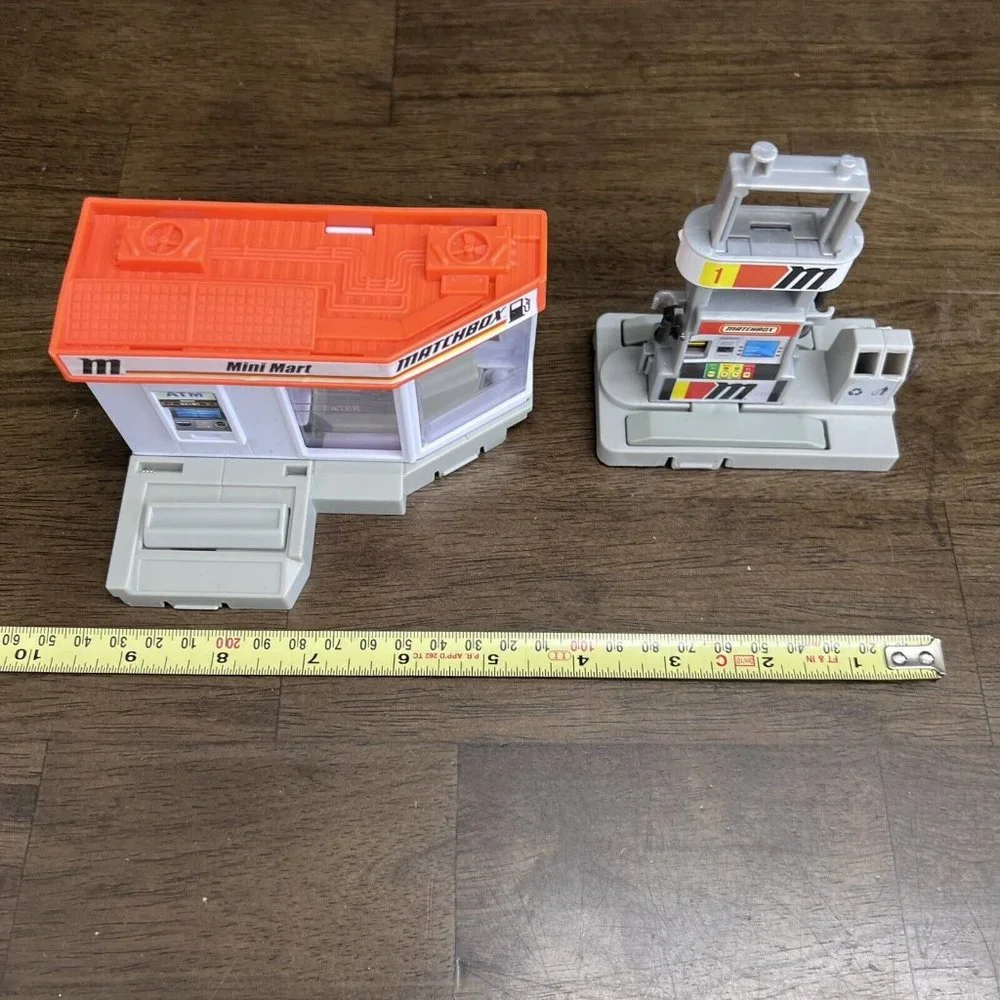 Matchbox Action Drivers Fuel Station Playset Parts Mini Mart Gas Station Pump - Picture 6 of 7